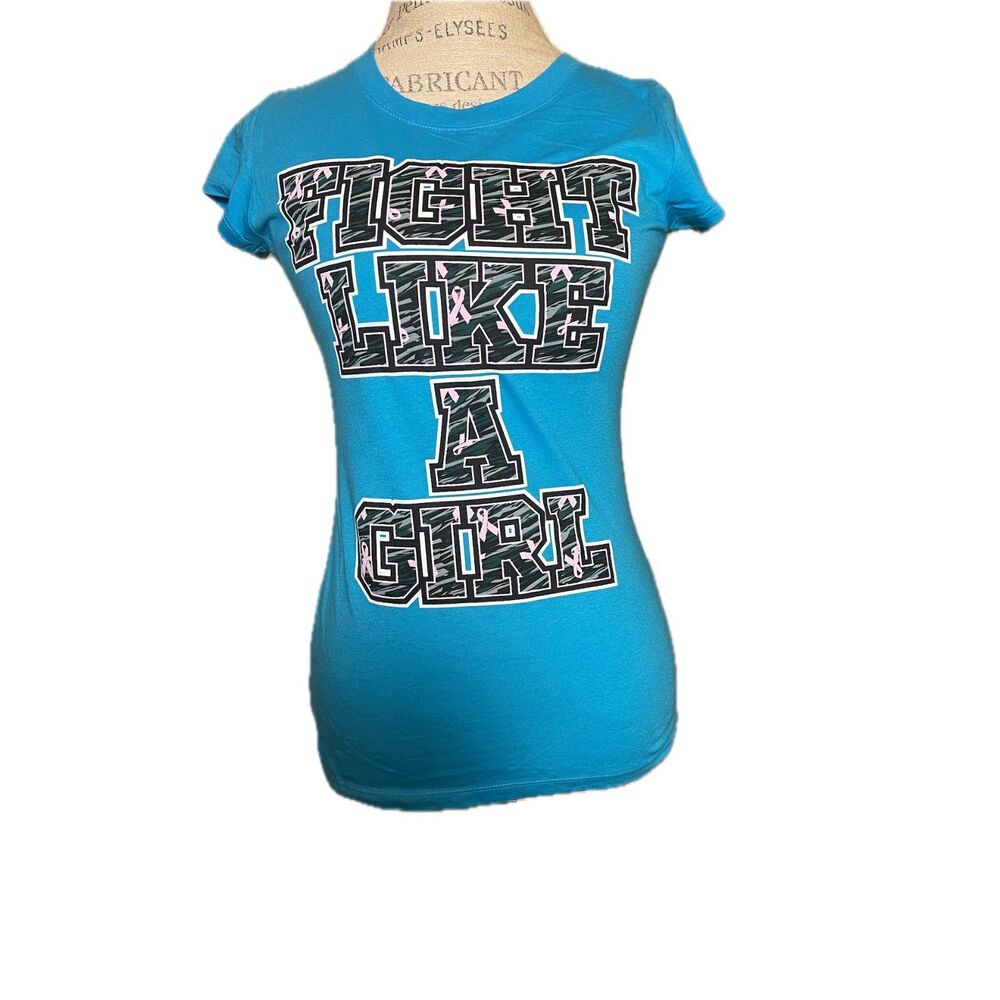 Fight like a girl, Womens Tee, Medium